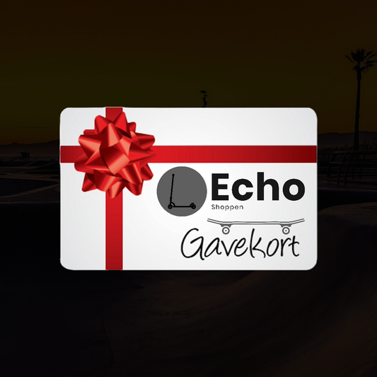 Gift card at the Echoshop